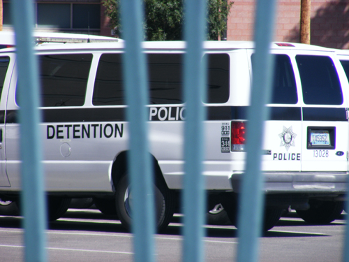Inmate Search Las Vegas - City of Las Vegas Police Detention Van 