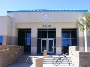 Parking lot view of Inmate Search Las Vegas Detention and Enforcement Center 3300 E. Stewart Las Vegas, NV